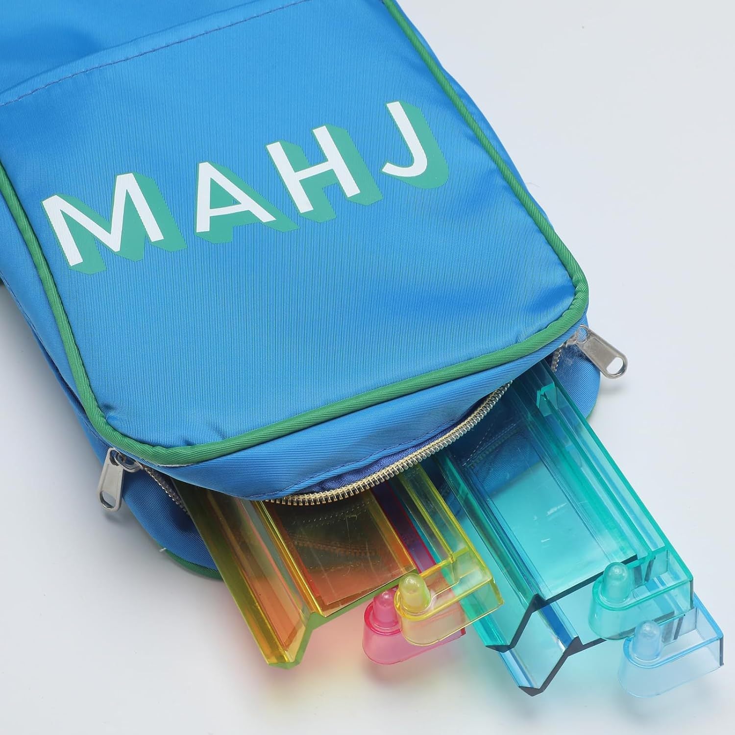 Large Mahjong Carrying Bag Travel Storage Case Organizer