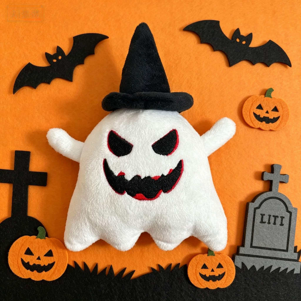 Halloween Plush Ghost Decoration Seasonal Tabletop Decor