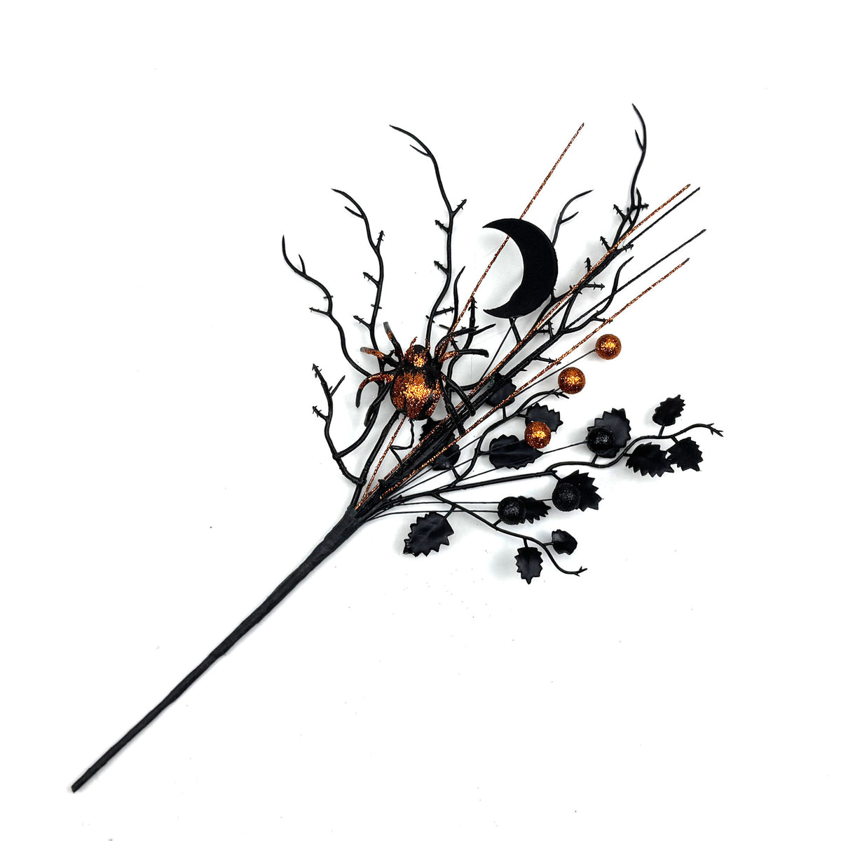 Halloween Black Branch Decorative Stem for Vase