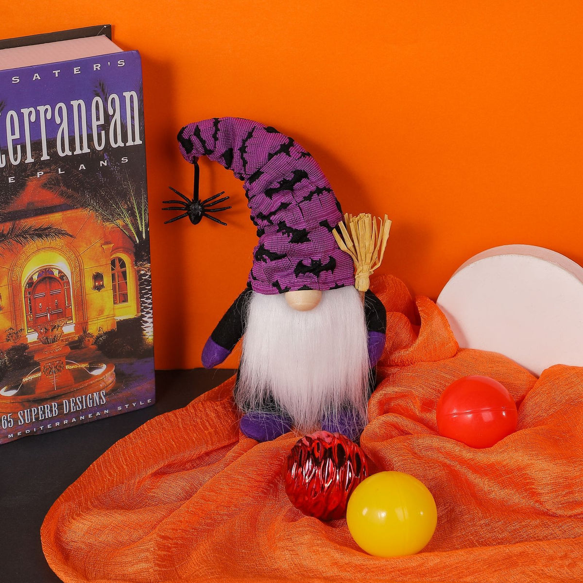 Fabric Halloween Gnome Holiday Tabletop Decoration