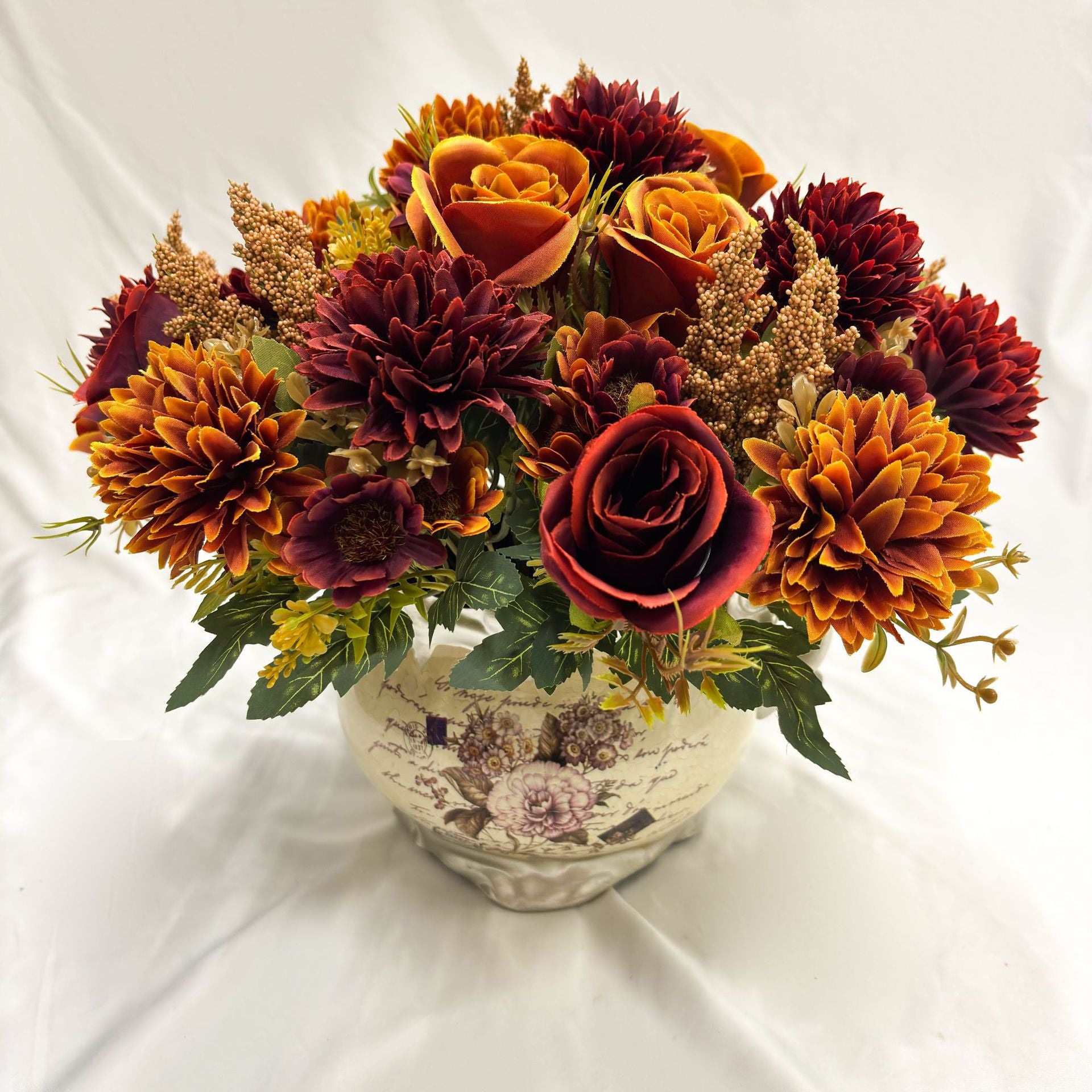 Valentine’s Day Romantic Artificial Rose Bouquet Decor