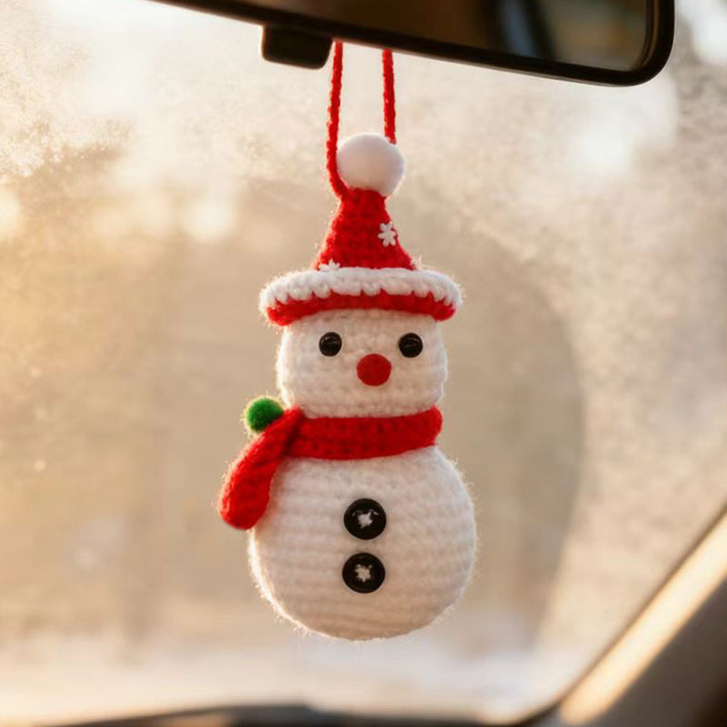 Handmade Crochet Christmas Ornament Plush Decoration