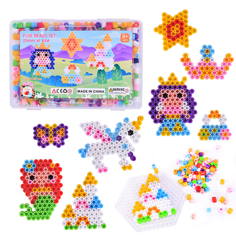 Fuse Beads Princess DIY Craft Kit 10mm Iron Beads Pixel Art