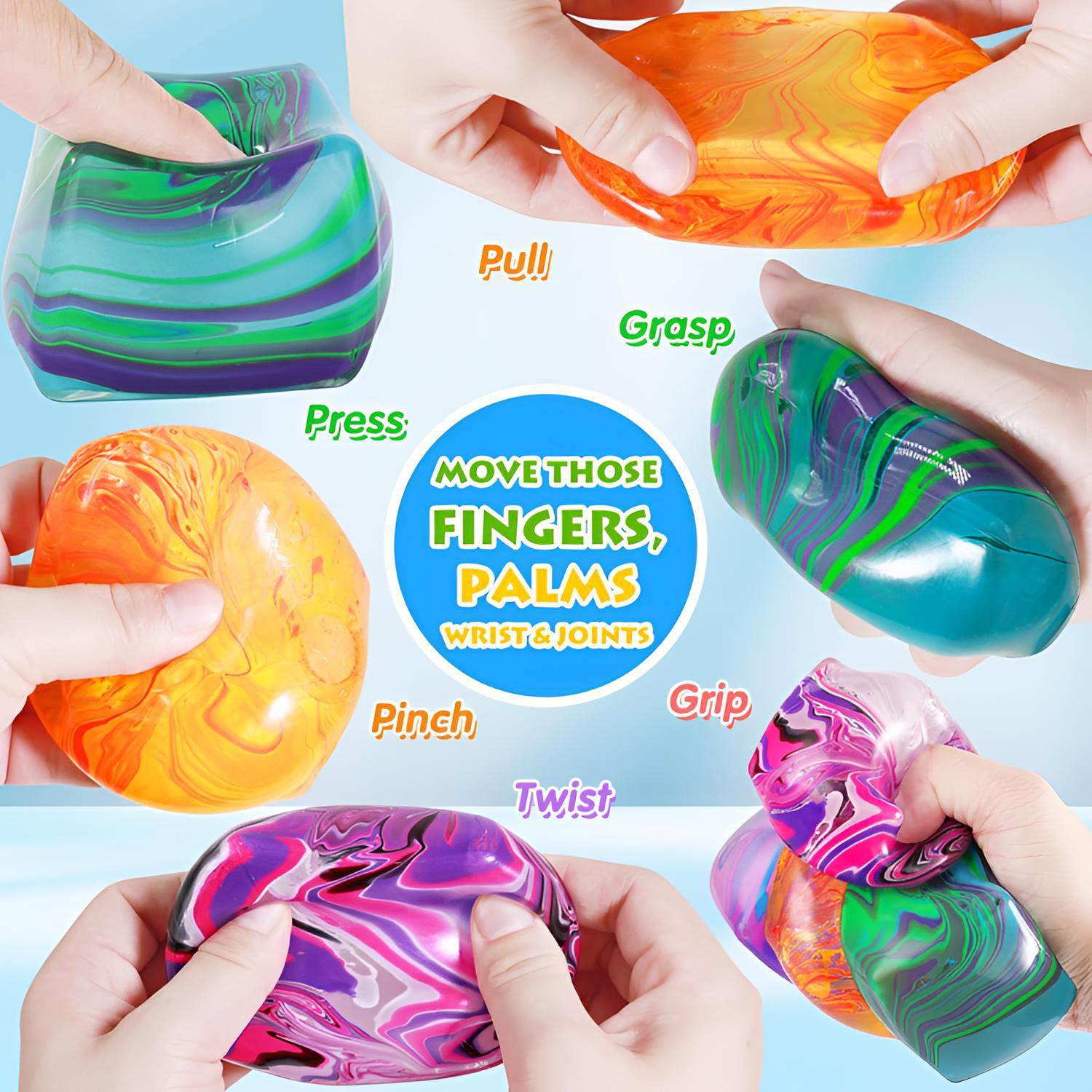 Marble Ice Cube Squishy Slow Rising Stress Toy