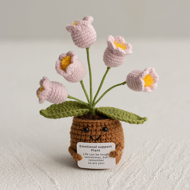 Handmade Crochet Lily of the Valley Flower Home Decor