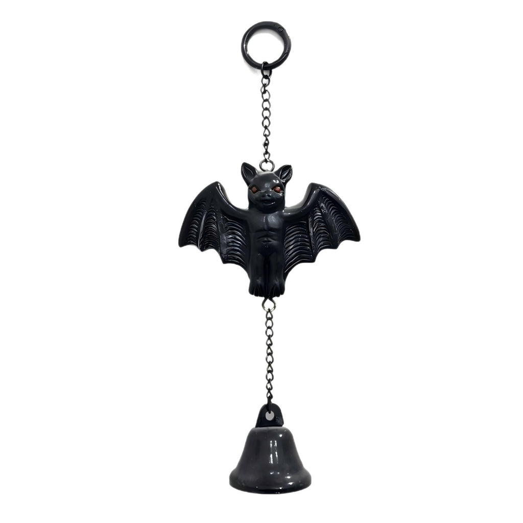 Resin Halloween Bell Hanging Ornament Metal Chain Decor