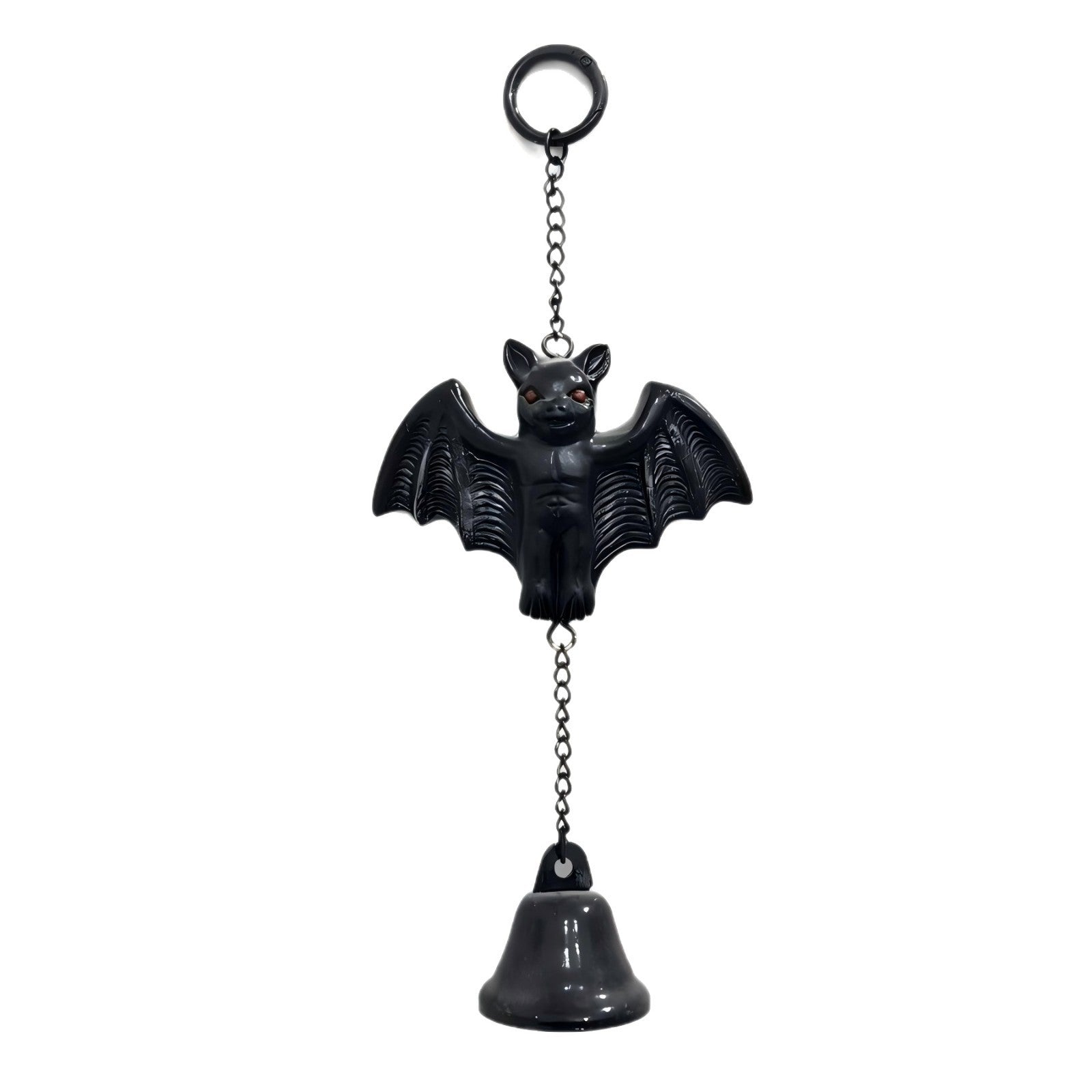Resin Halloween Bell Hanging Ornament Metal Chain Decor