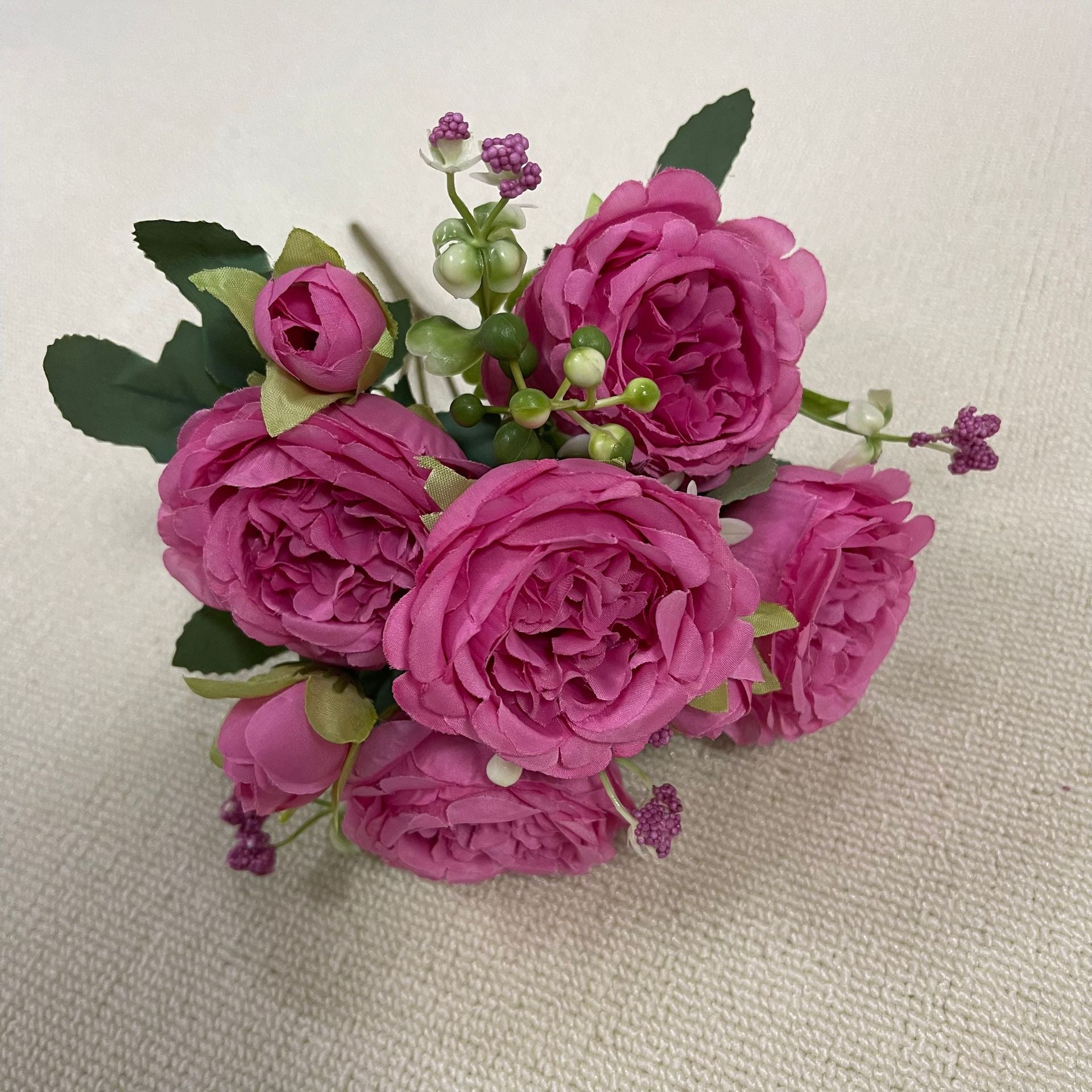 Valentine’s Day Faux Rose Bouquet for Home Wedding Decor
