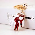Soccer Ball Keychain Football Bag Charm Pendant