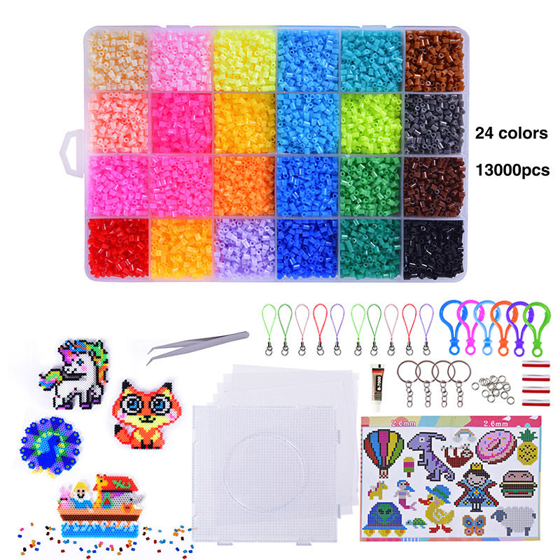 2.6mm Fuse Beads EVA Pixel Art Craft Kit DIY Mosaic Set