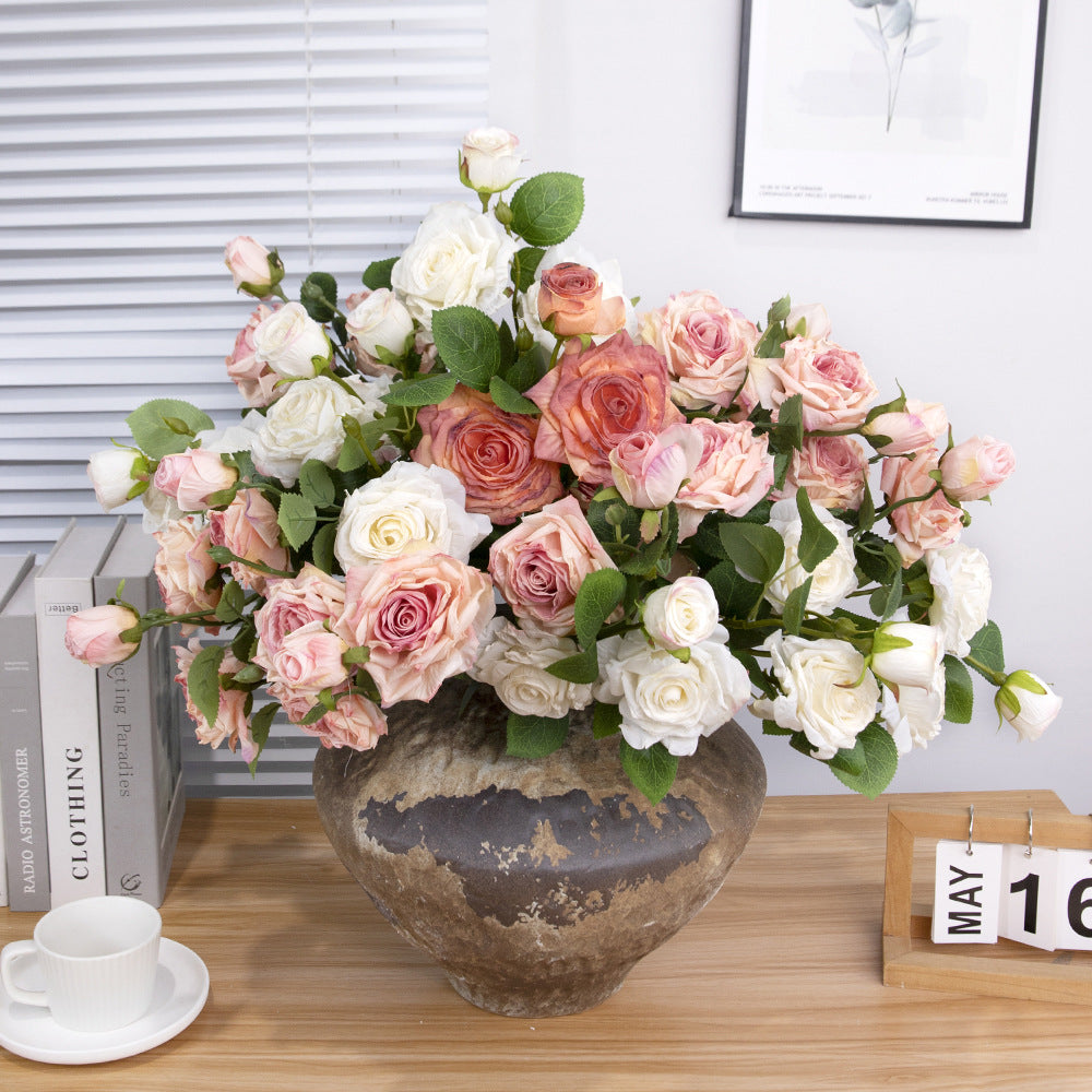 Valentine’s Day Faux Rose Bouquet for Home Decor