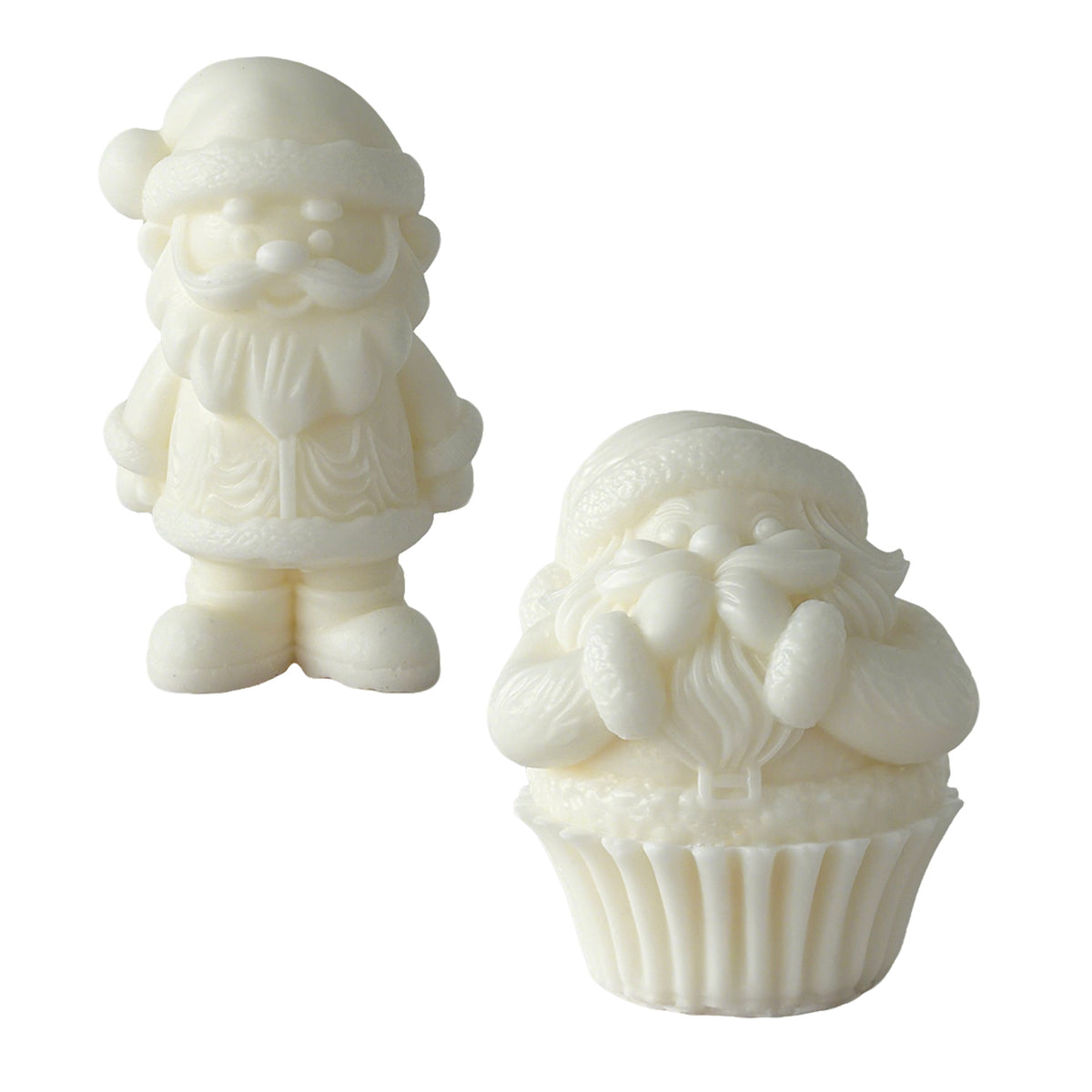Christmas Santa Candle Holiday Decorative Candle for Home Decor