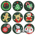 Christmas Diamond Painting Coaster DIY Kit Holiday Craft Set