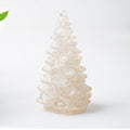 Christmas Resin Tree Figurine Mini Holiday Table Decor