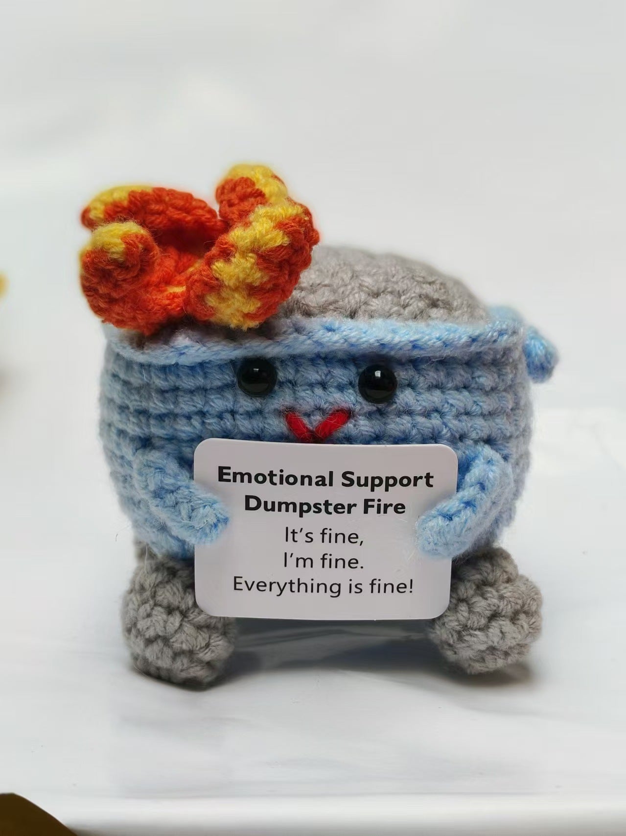 Valentine’s Day Emotional Support Crochet Plush Cute Gift