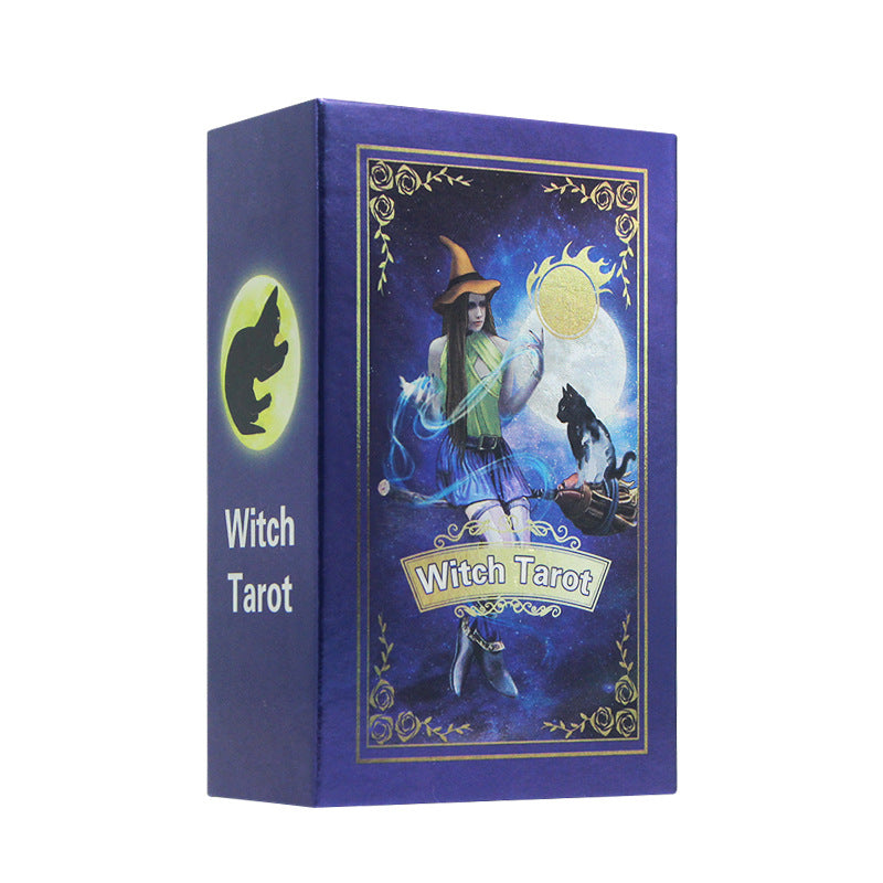 Classic Tarot Card Deck with Gift Box Mystical Divination Cards