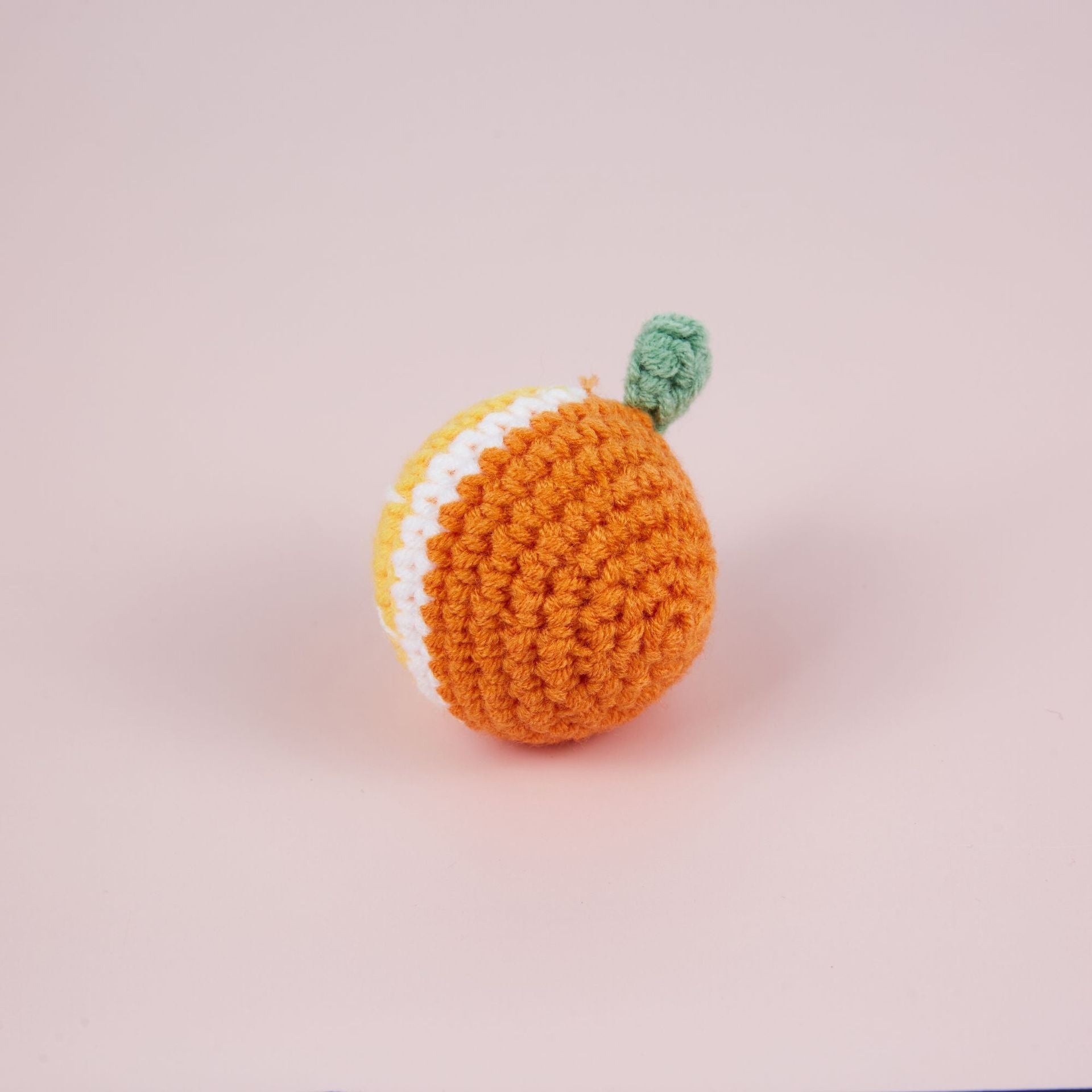 Valentine’s Day Crochet Orange Sunflower Cute Knitted Gift
