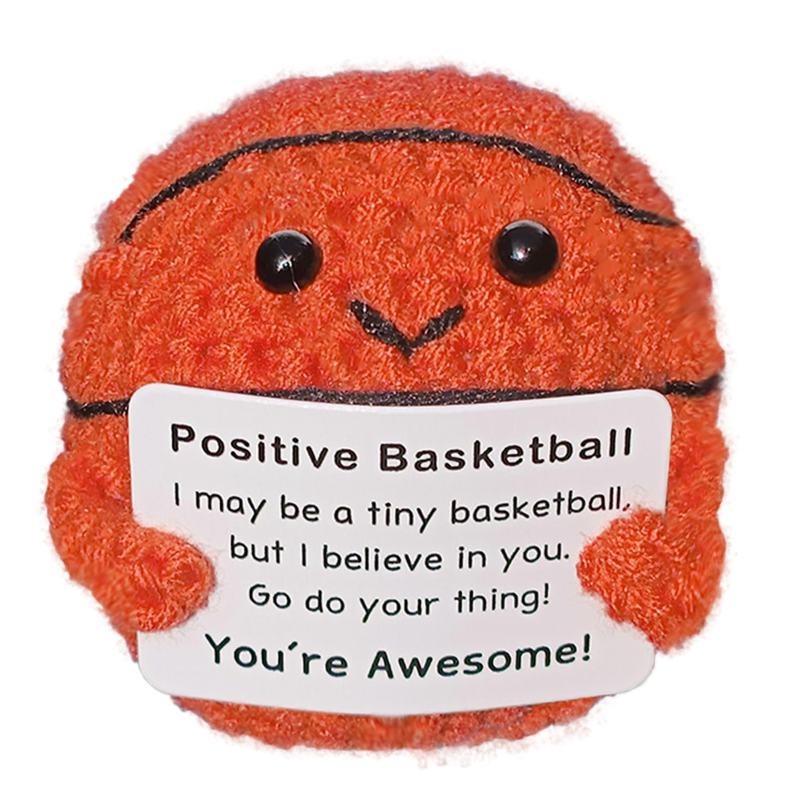 Handmade Crochet Sports Plush Emotional Gift Toy