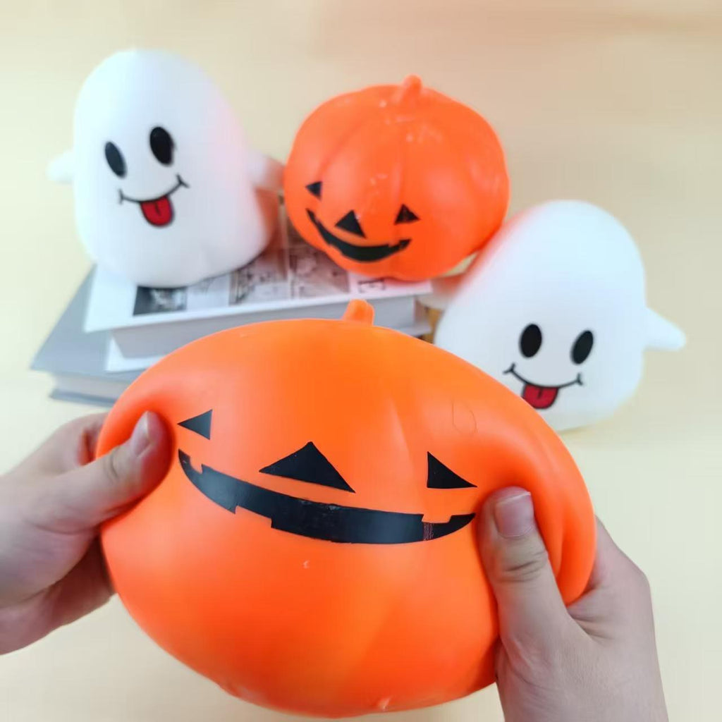 Halloween Ghost Pumpkin Squishy Toy Fidget Stress Relief Toy
