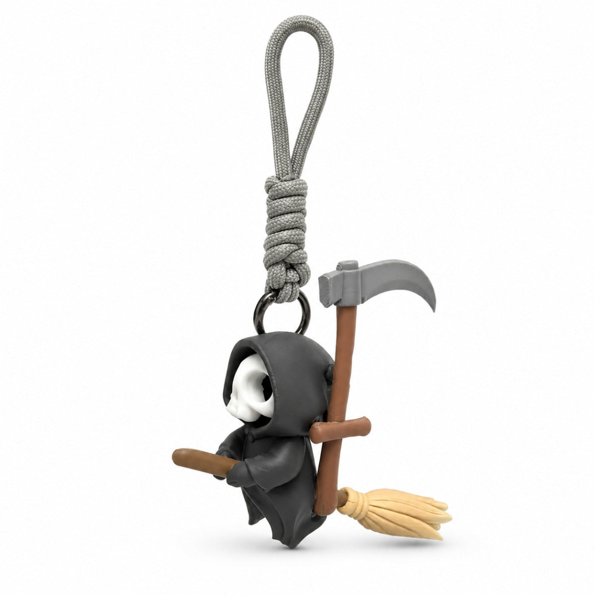 3D Printed Halloween Grim Reaper Decoration Keychain
