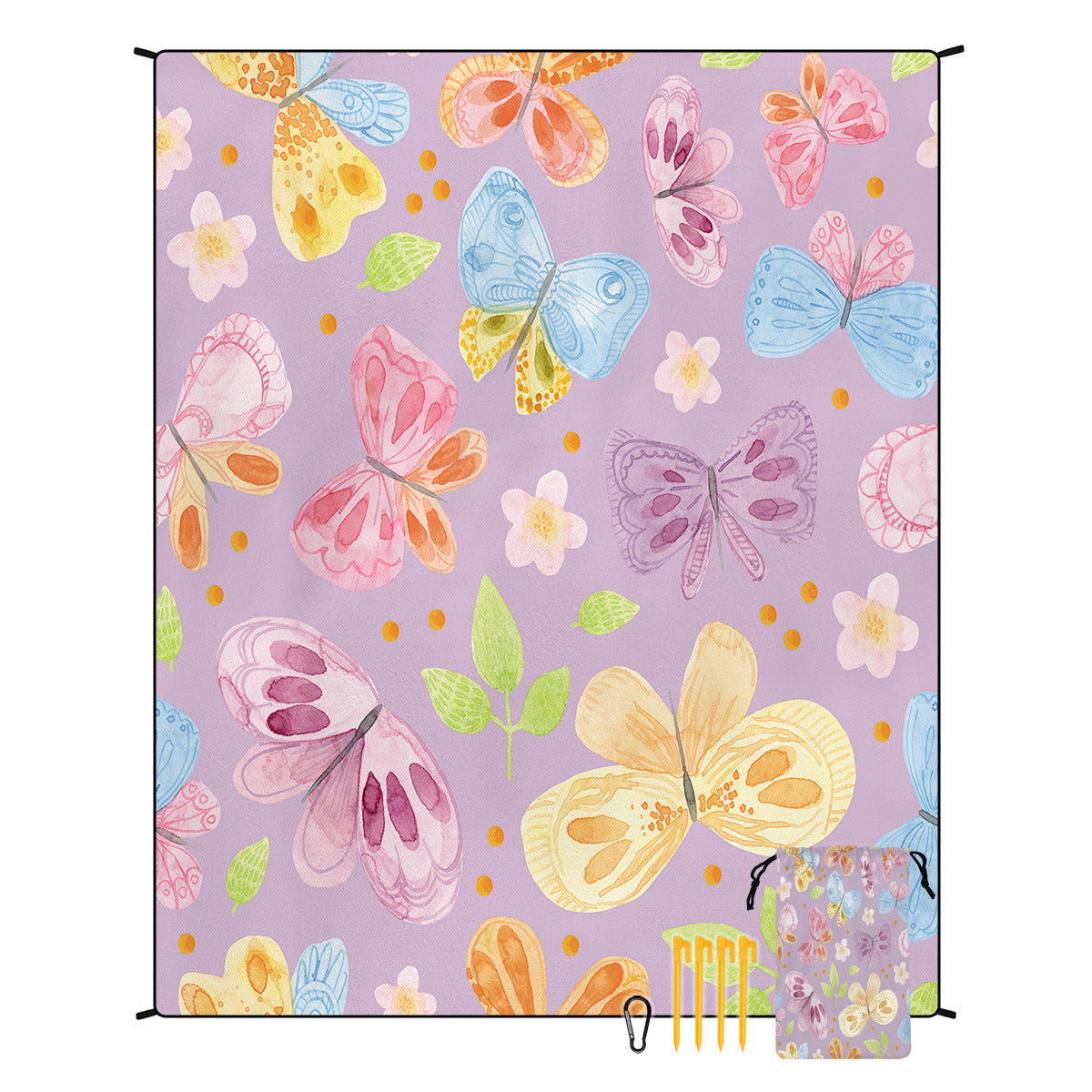 Boho Outdoor Beach Picnic Blanket Waterproof Windproof Mat