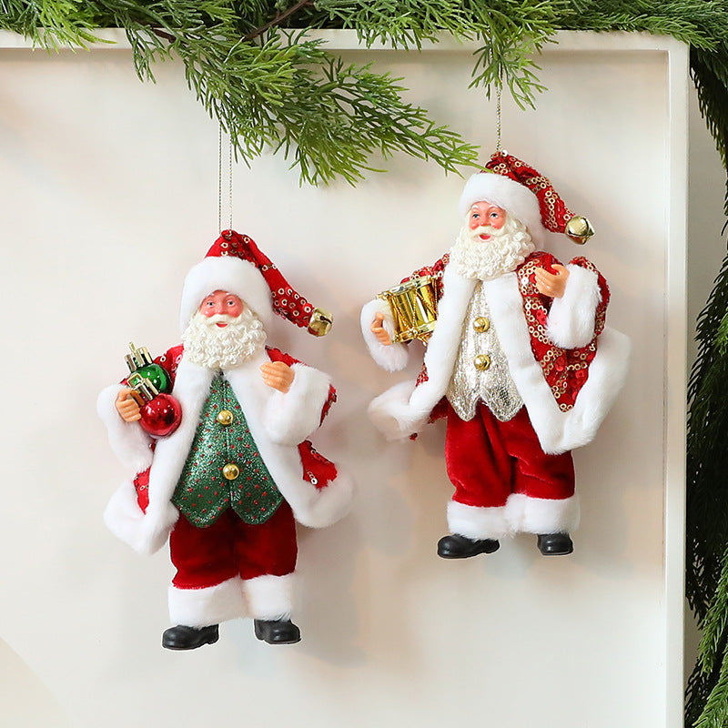 Santa Claus Christmas Figurine Holiday Tabletop Decor