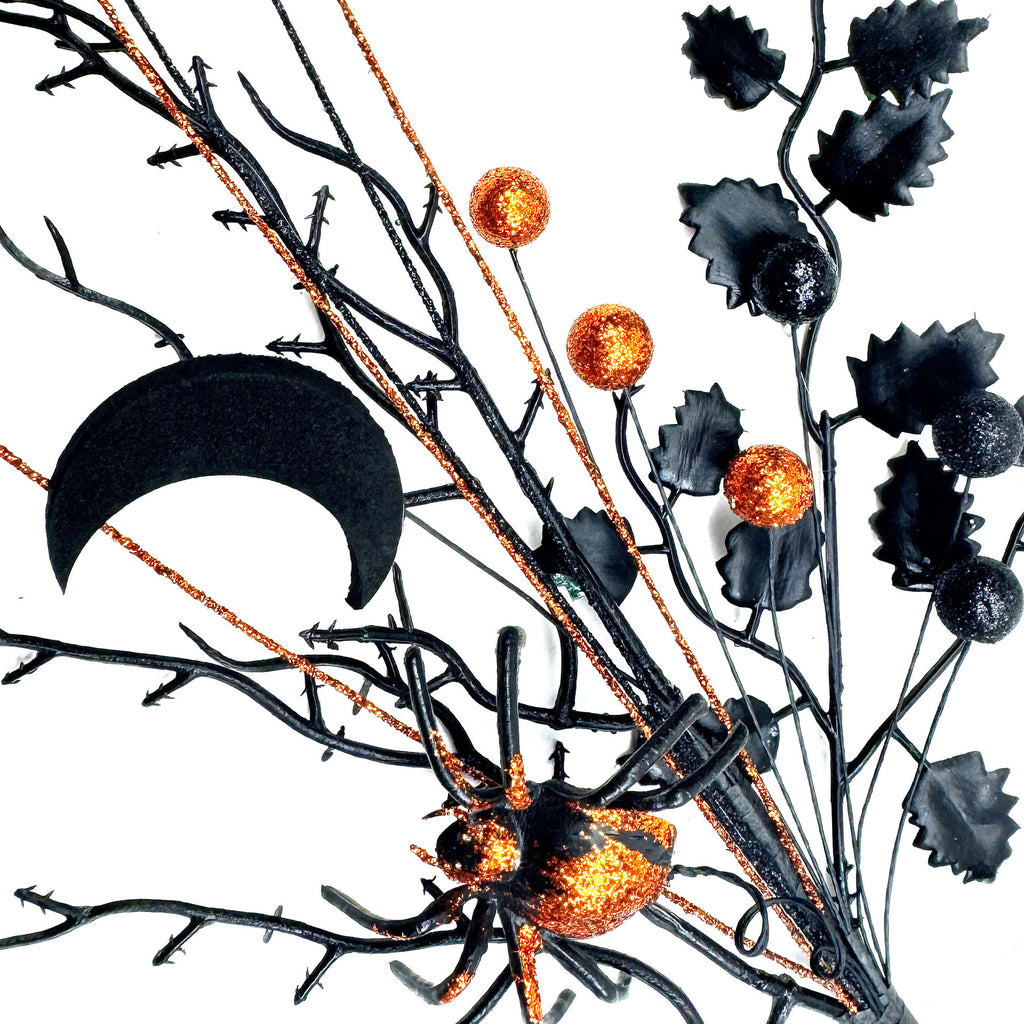 Halloween Black Branch Decorative Stem for Vase