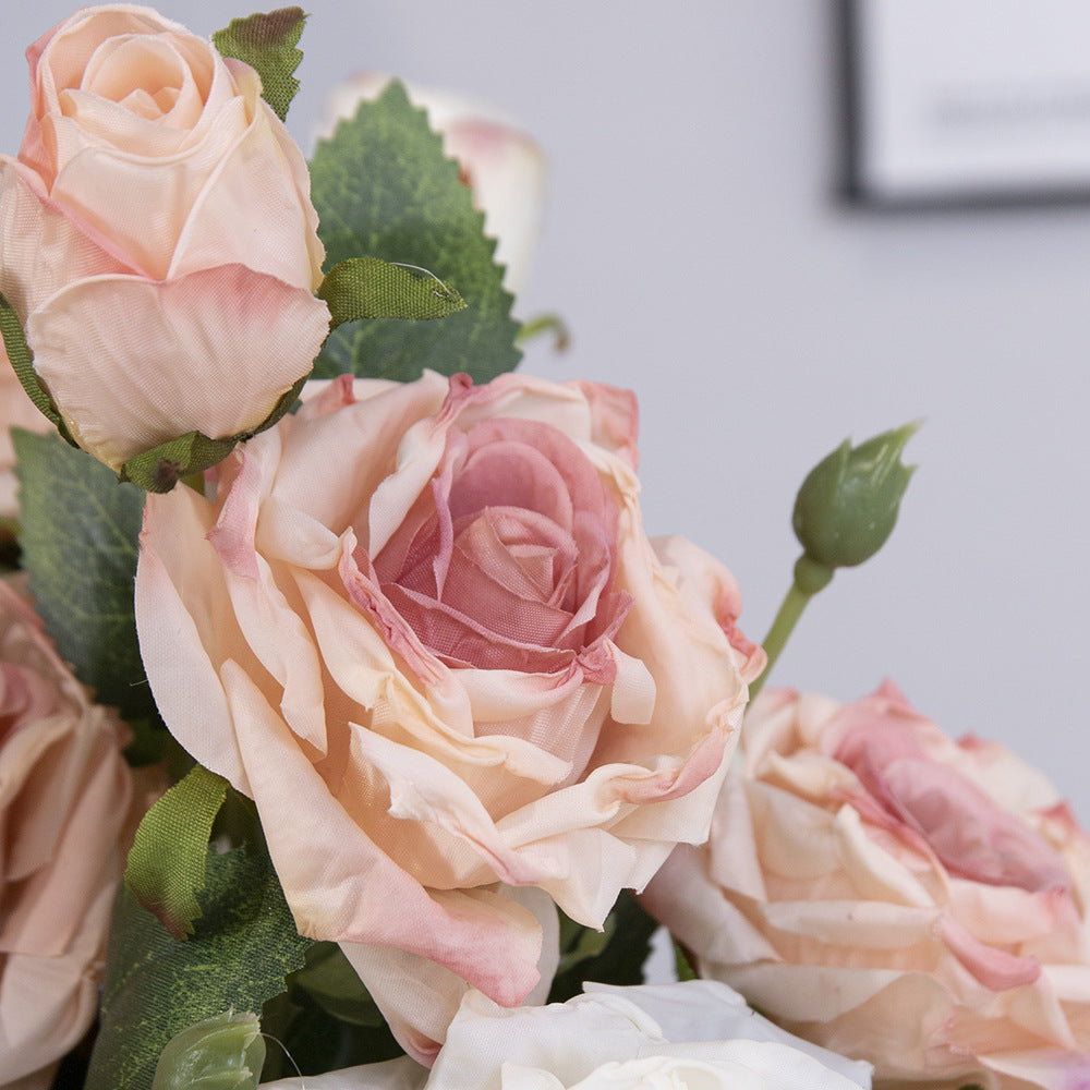 Valentine’s Day Faux Rose Bouquet for Home Decor