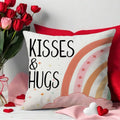 Valentine Pink Heart Throw Pillow Covers Cute Nordic Decor