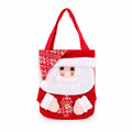 Christmas Plush Tote Bag Holiday Gift Bag Decoration