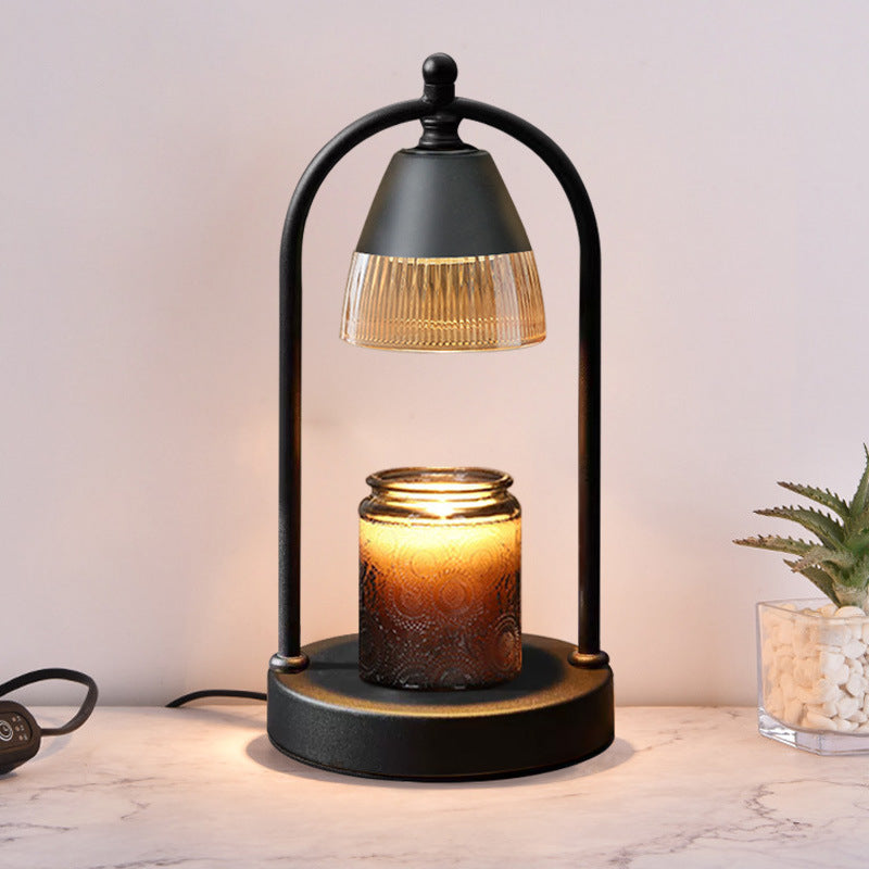 Valentine’s Day Glass Candle Warmer Lamp Dimmable Gift
