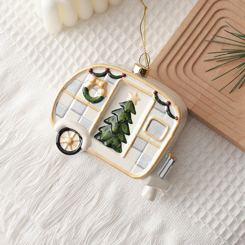 PVC Christmas Ornament Holiday Tree Hanging Decoration