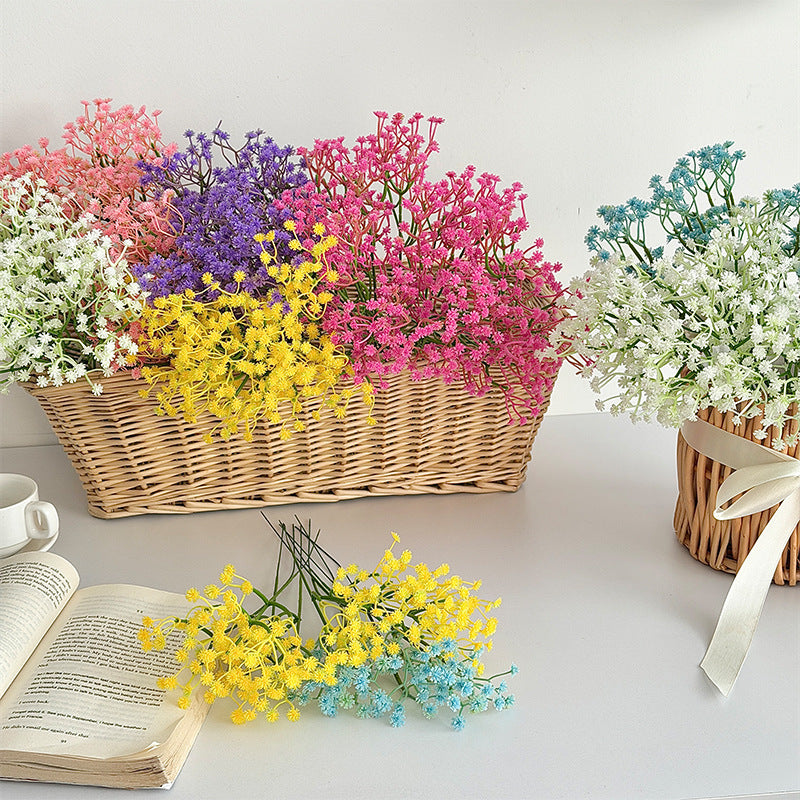 Faux Baby’s Breath Flower Stem Gypsophila Decor