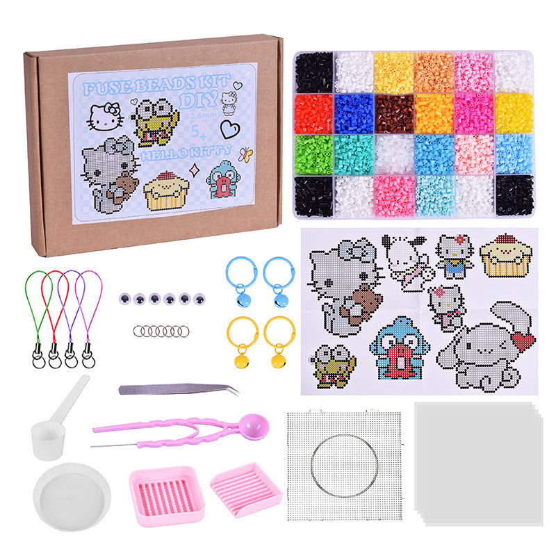2.6mm Fuse Beads DIY Kit Pixel Art Craft Set