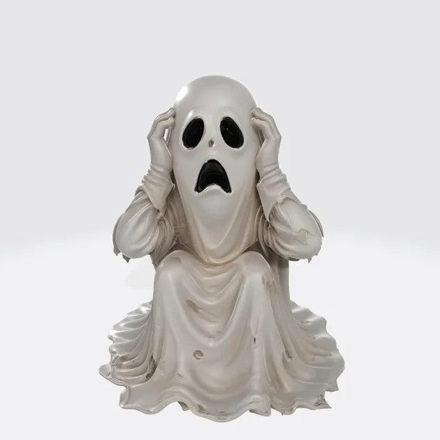 Halloween Ghost Sculpture Resin Figurine Home Decor