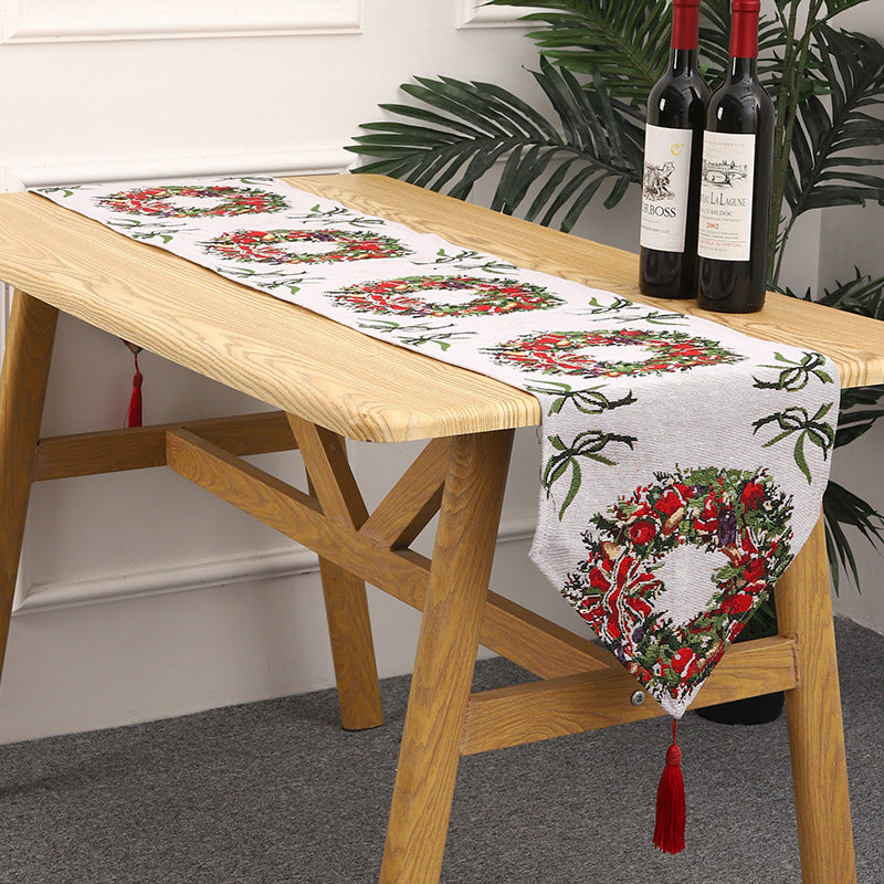 Christmas Table Runner Holiday Dining Decor
