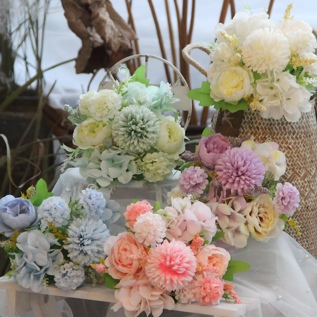 Valentine Nordic Peony Hydrangea Artificial Home Decor