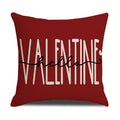 Valentine Gnome Pillow Covers Red Cartoon Decorative