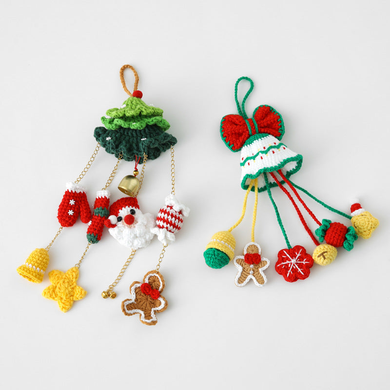 Handmade Christmas Tree Car Hanging Decoration
