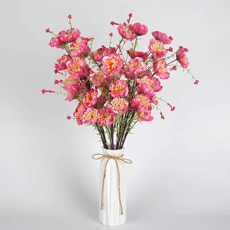 Valentine’s Day Artificial Azalea Flower Bouquet Decor