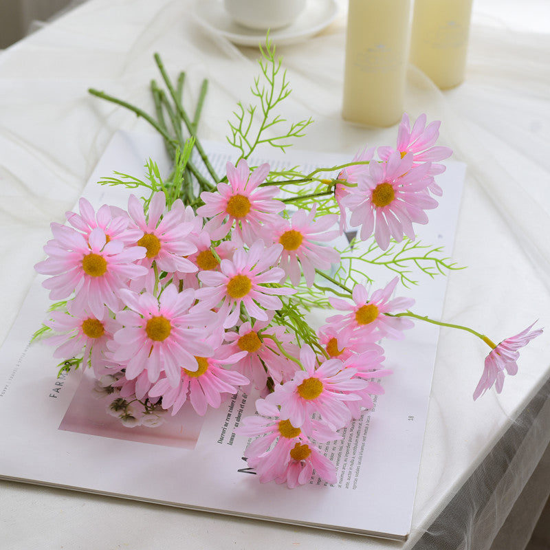 Faux Daisy Flower Stem Chamomile Floral Decor