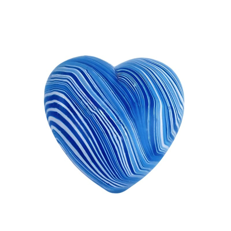 Marble Heart Squishy Slow Rising Stress Relief Fidget Toy