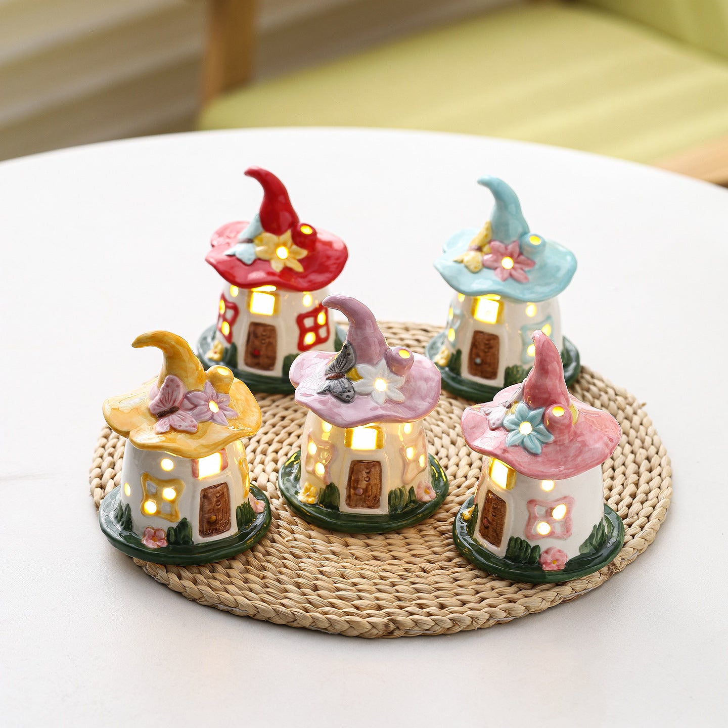 Magic House LED Night Light Mini Cottage Table Decor