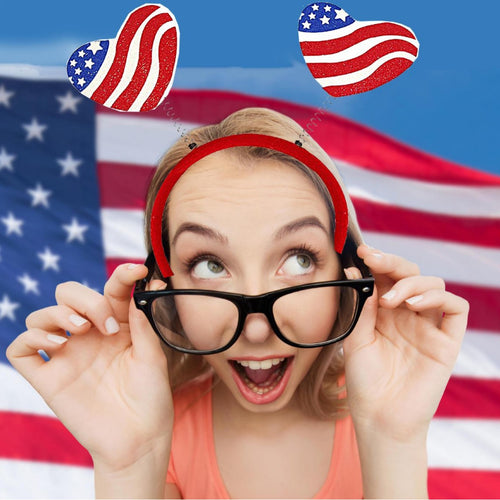 4th of July Patriotic Headband USA Flag Party Hairband