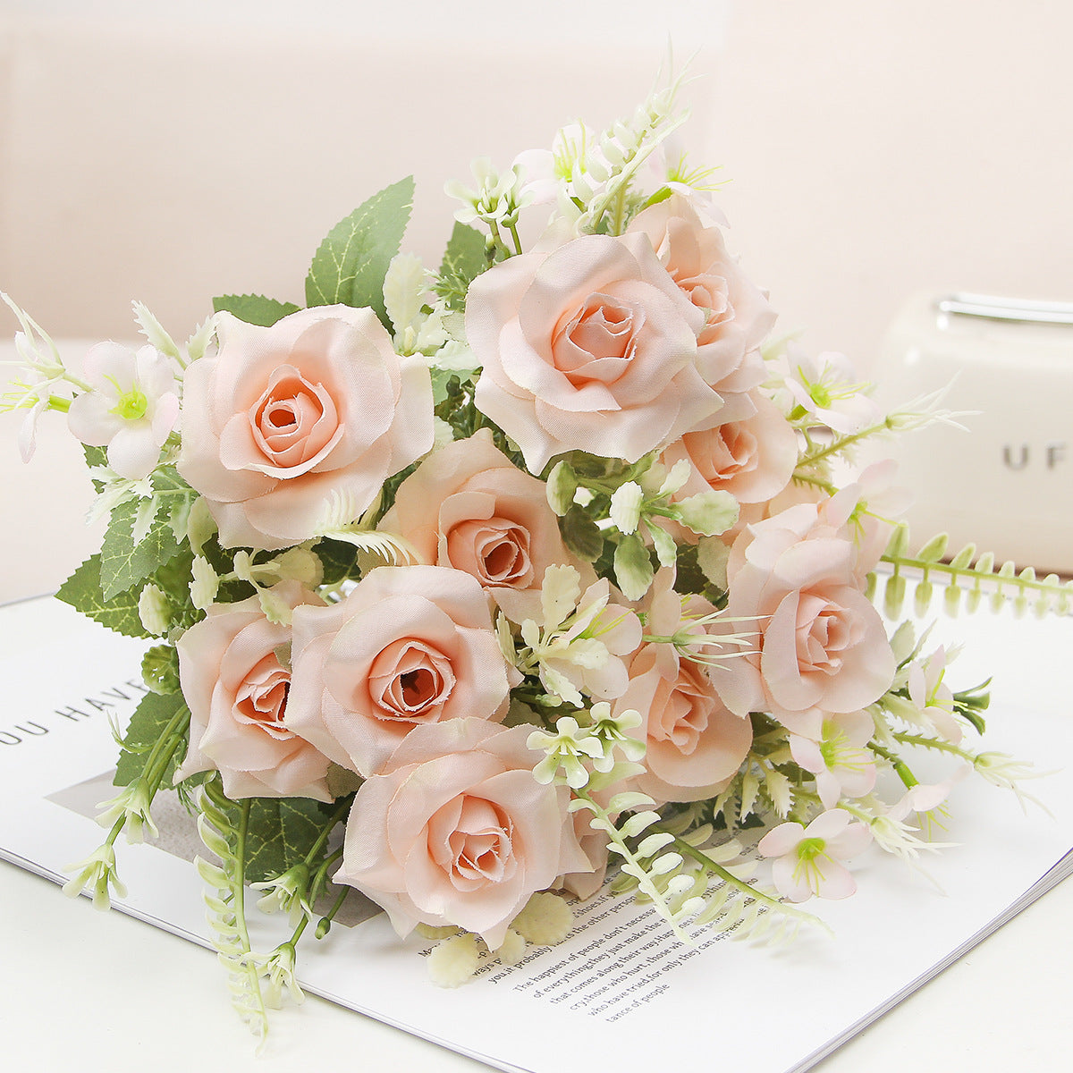 Valentine’s Day Elegant Rose Bouquet – Artificial Floral