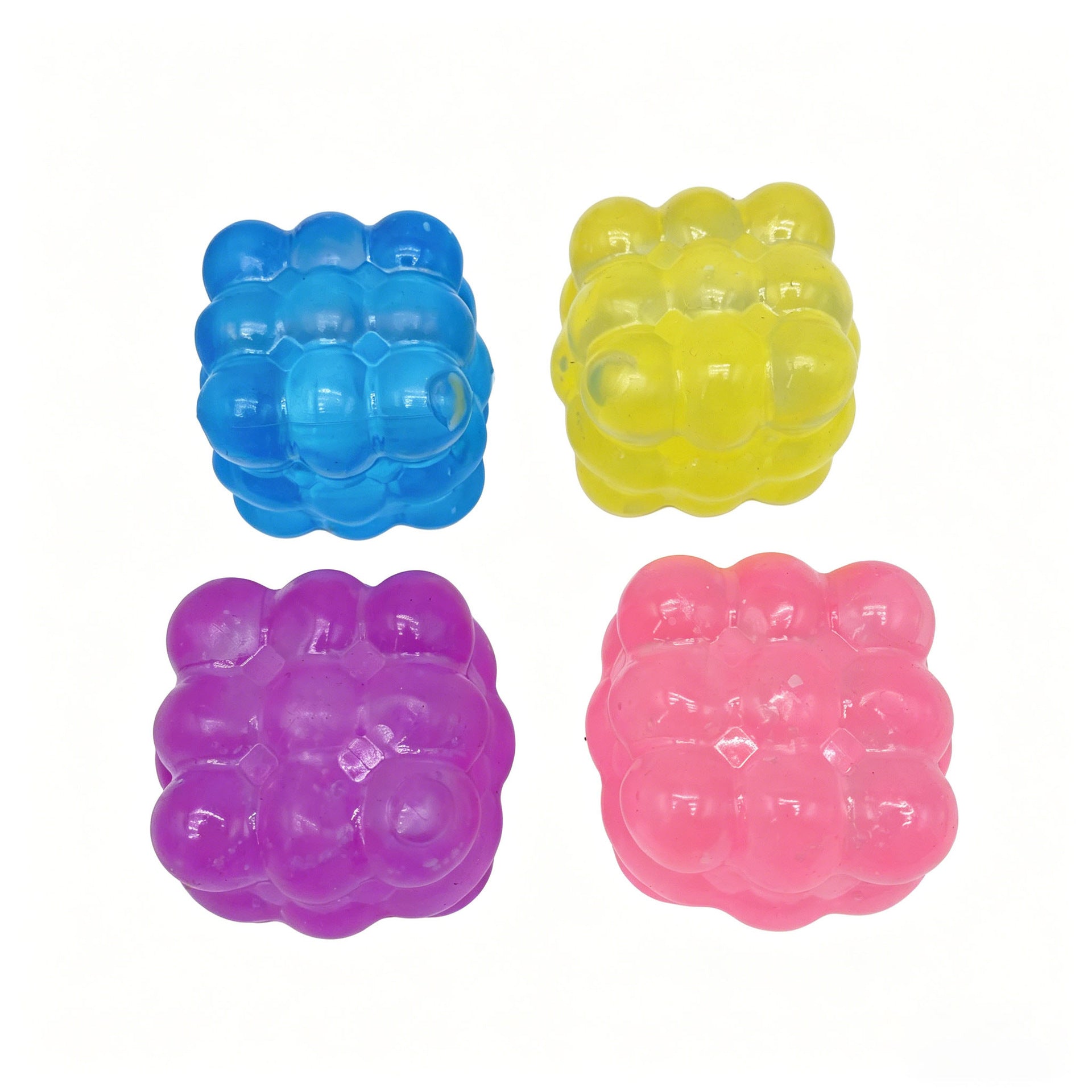 Bubble Cube Squishy Toy Colorful Stress Relief Fidget