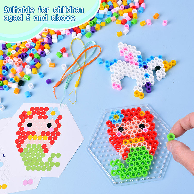Fuse Beads Princess DIY Craft Kit 10mm Iron Beads Pixel Art