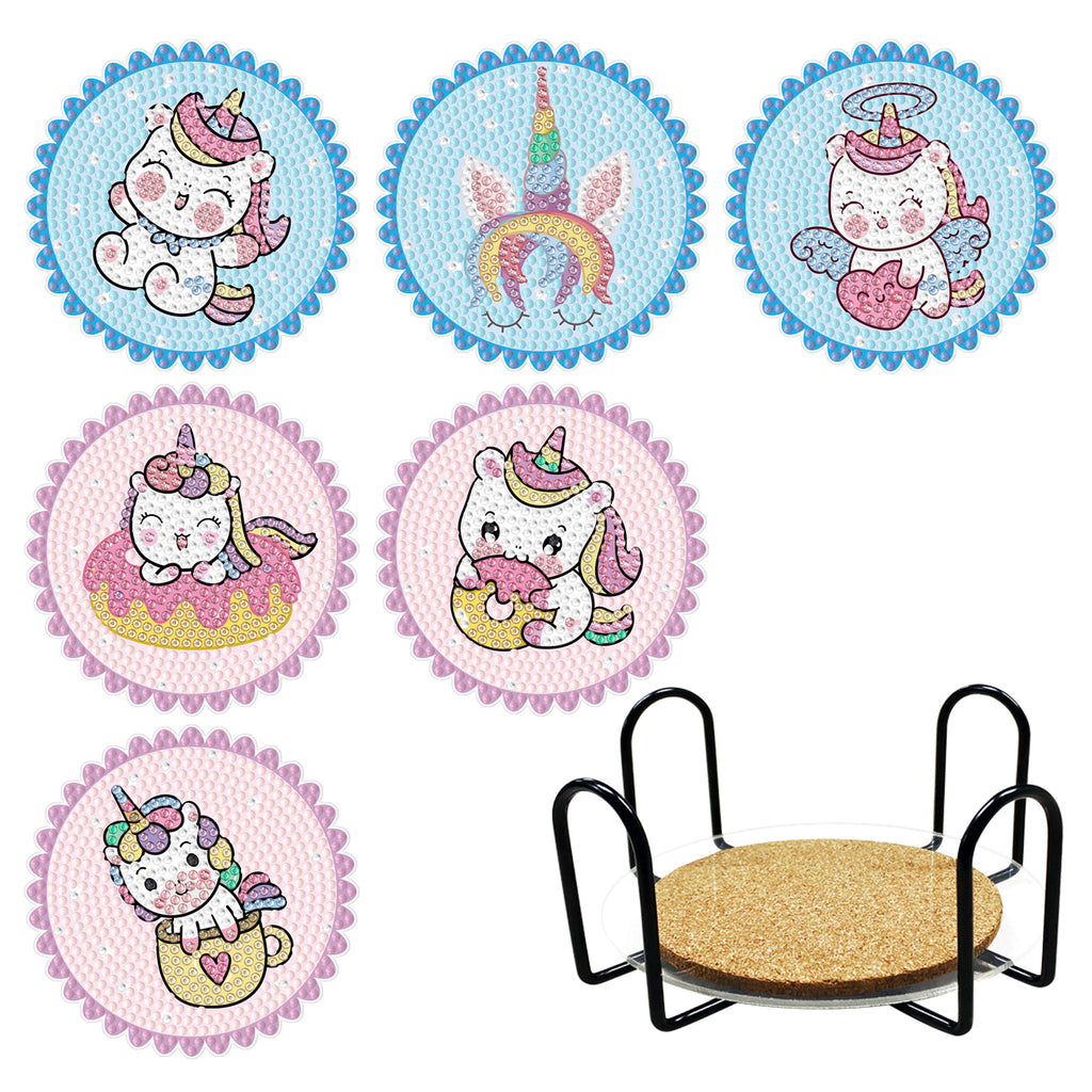 DIY Diamond Painting Coaster Kit Creative Craft Set