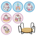 DIY Diamond Painting Coaster Kit Creative Craft Set