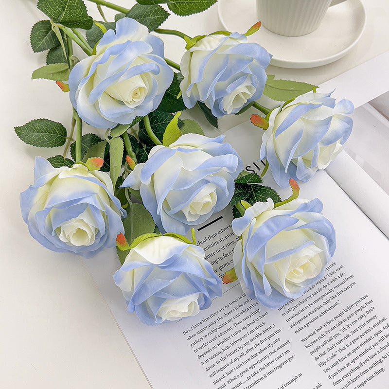 Valentine’s Day Artificial Rose Stems for Home Wedding Decor
